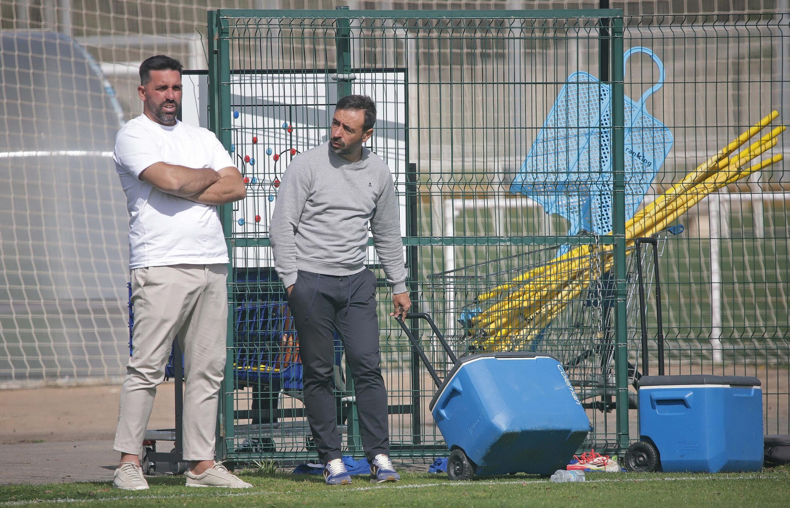 Las fotos del primer entrenamiento del Algeciras para el partido contra el Alcorcón