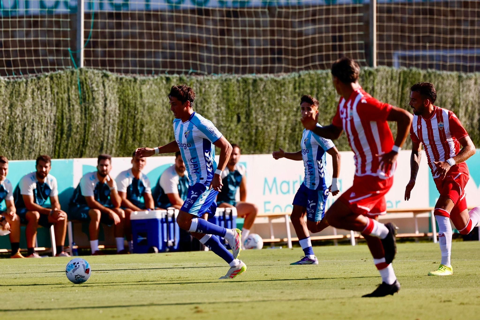 Almería-Málaga CF, en fotos