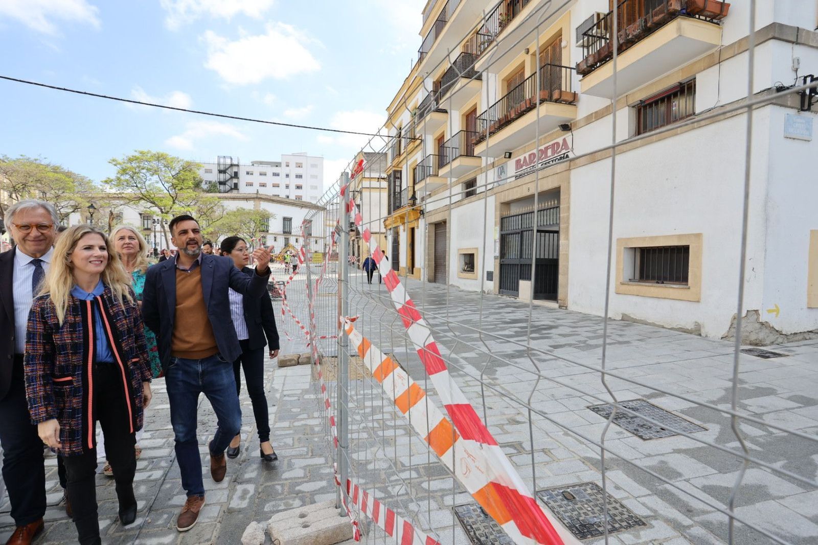 Así marchan las obras del Eje del Arroyo en Jerez