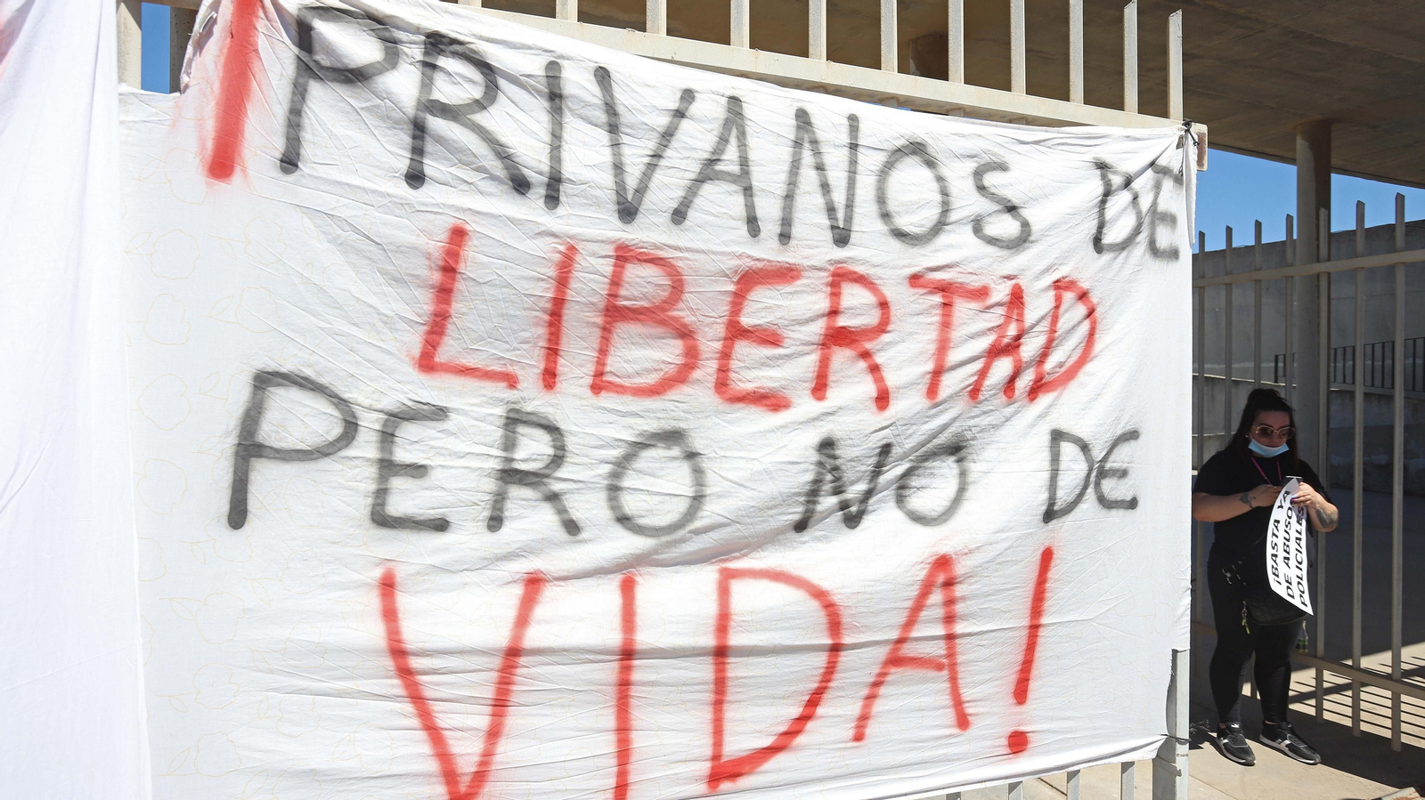 Fotos de la manifestación de La Atunara en La Línea