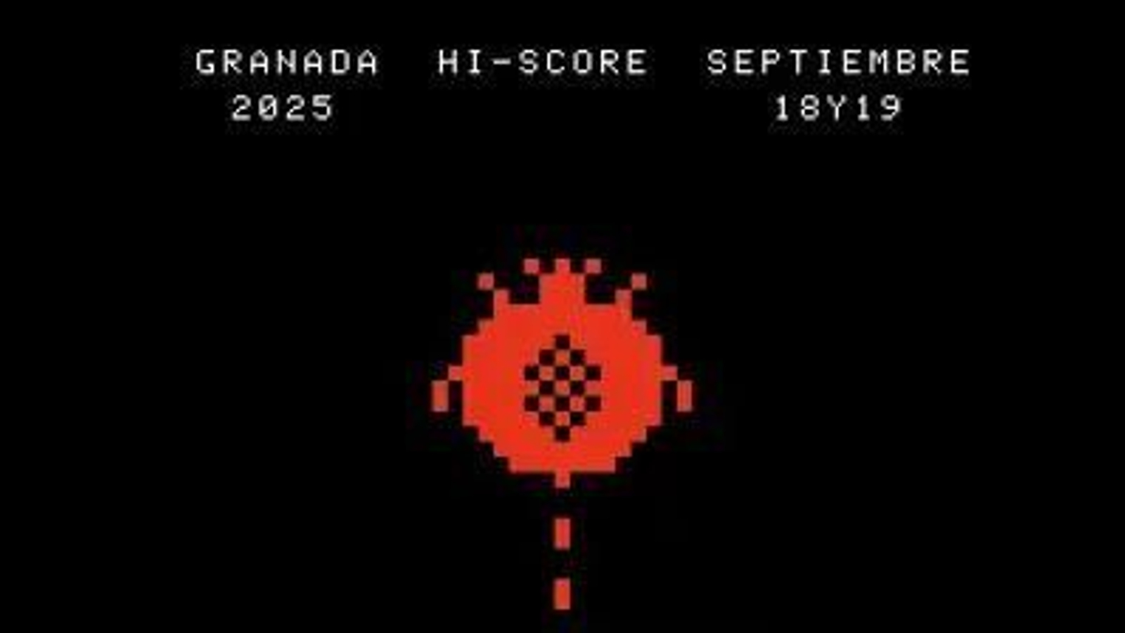 Cartel del Congreso Español de Videojuegos en la UGR