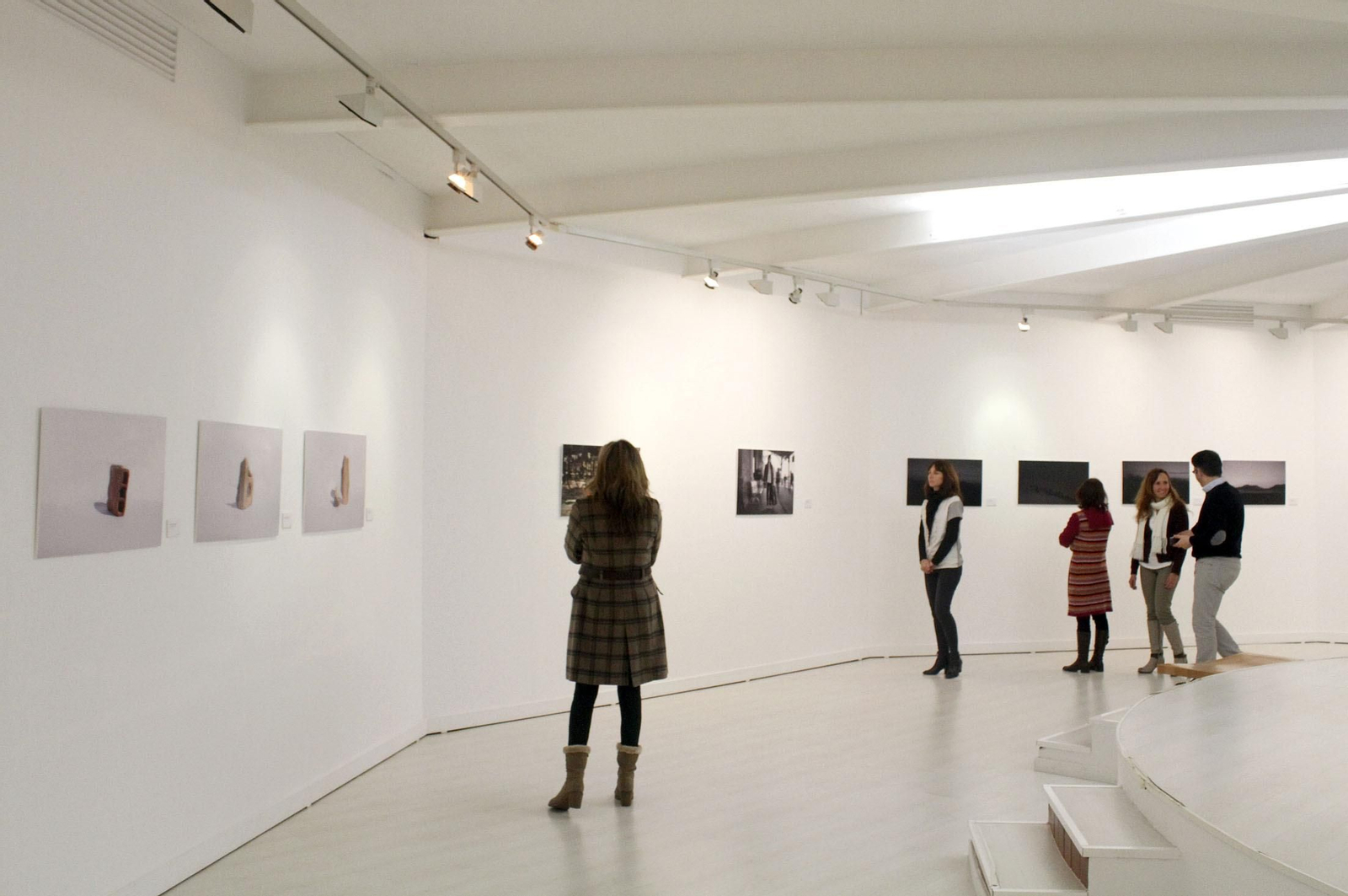 Sala de exposiciones de Cantero Cuadrado.