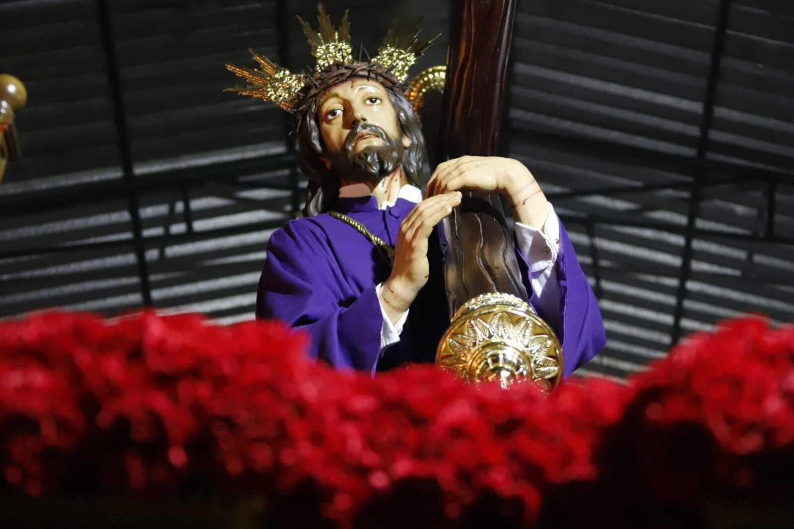 VILLANUEVA DE CÓRDOBA. Santo Encuentro Miércoles Santo en Villanueva de Córdoba: Emoción tras la suspensión del Santo Encuentro, en imágenes
