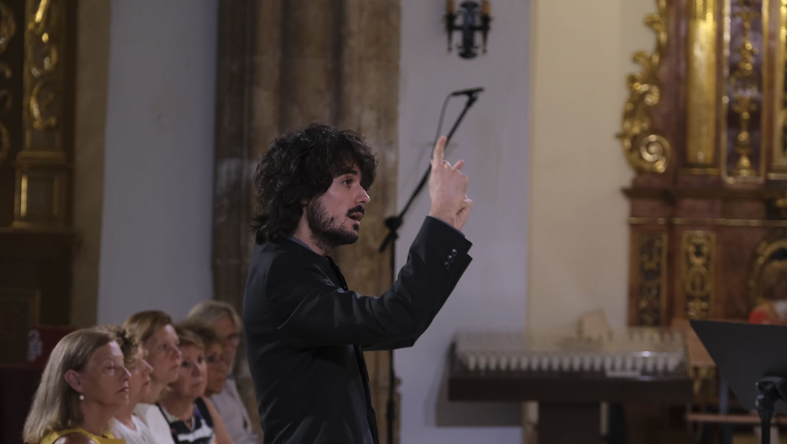 Imágenes de la actuación de Íliber Ensemble y el Coro Tomás Luis de Victoria en el XXI Festival de Música Renacentista y Barroca de Vélez Blanco