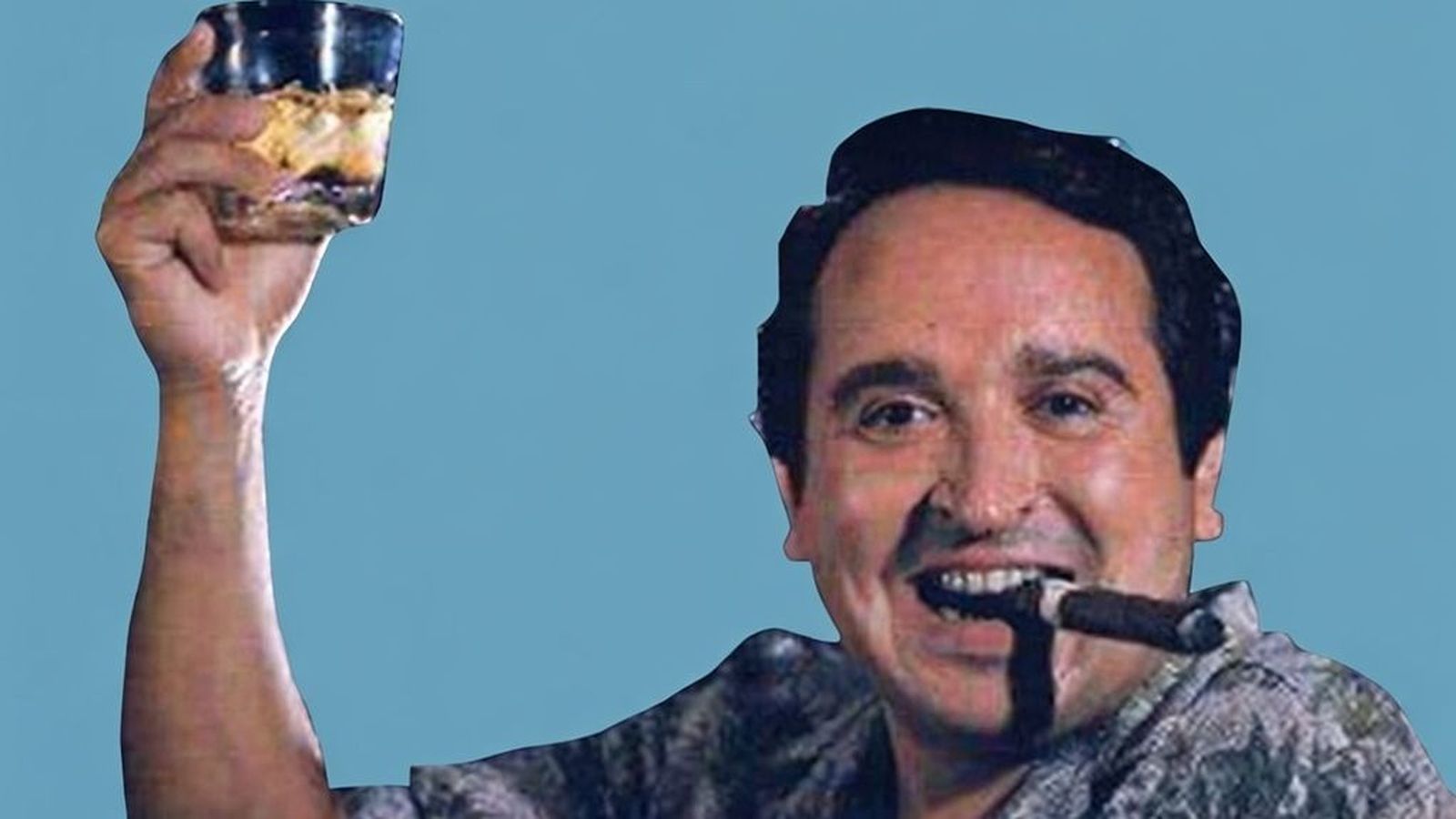 Fernando Esteso en la portada del disco 'Soy un vividor'