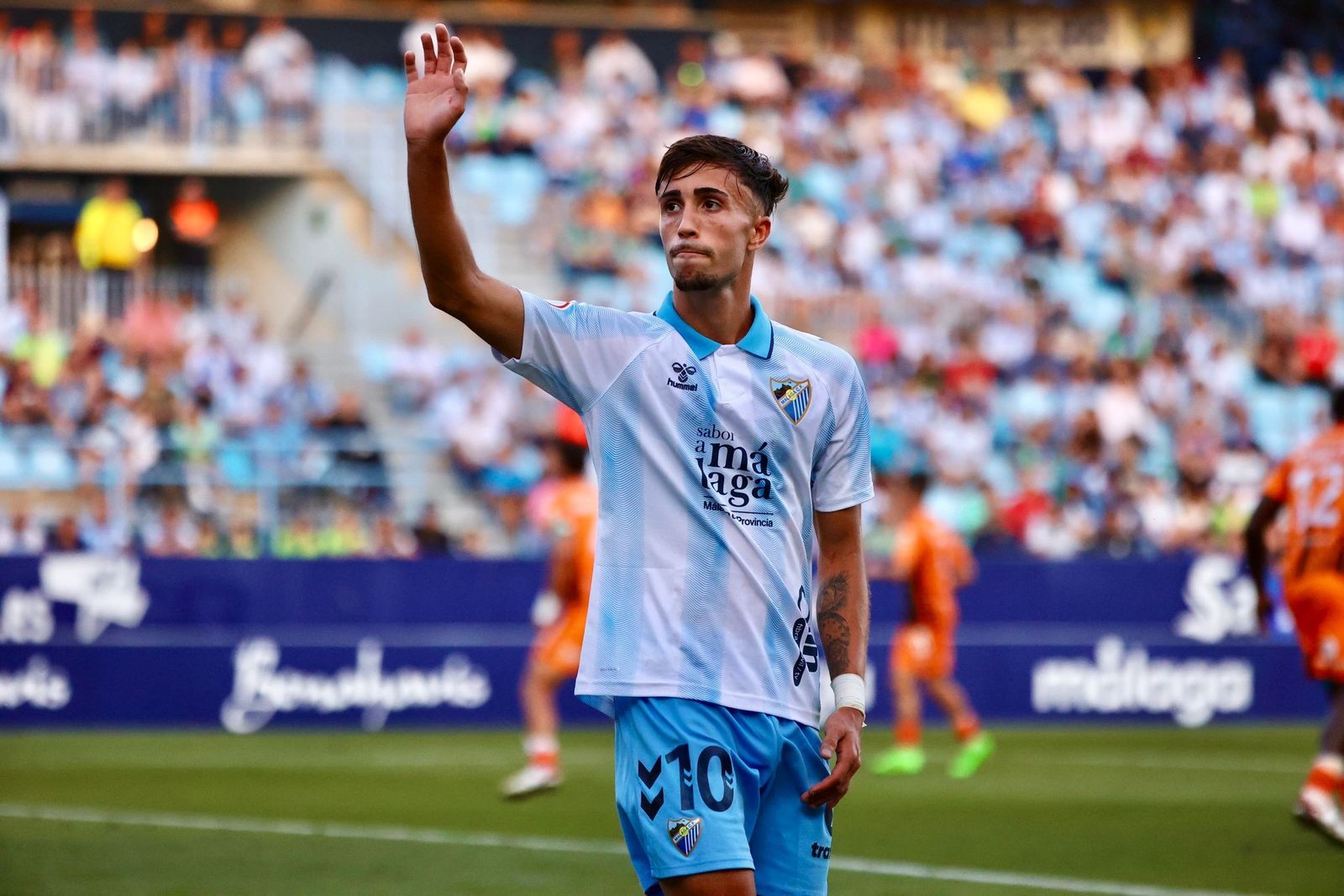 El Málaga CF - Antequera, en fotos