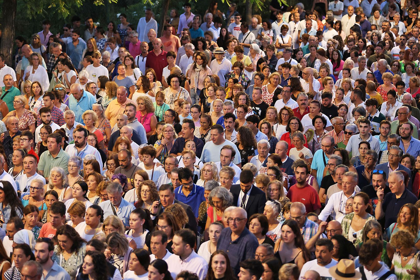 La bajada de la Virgen de La Cinta en imágenes