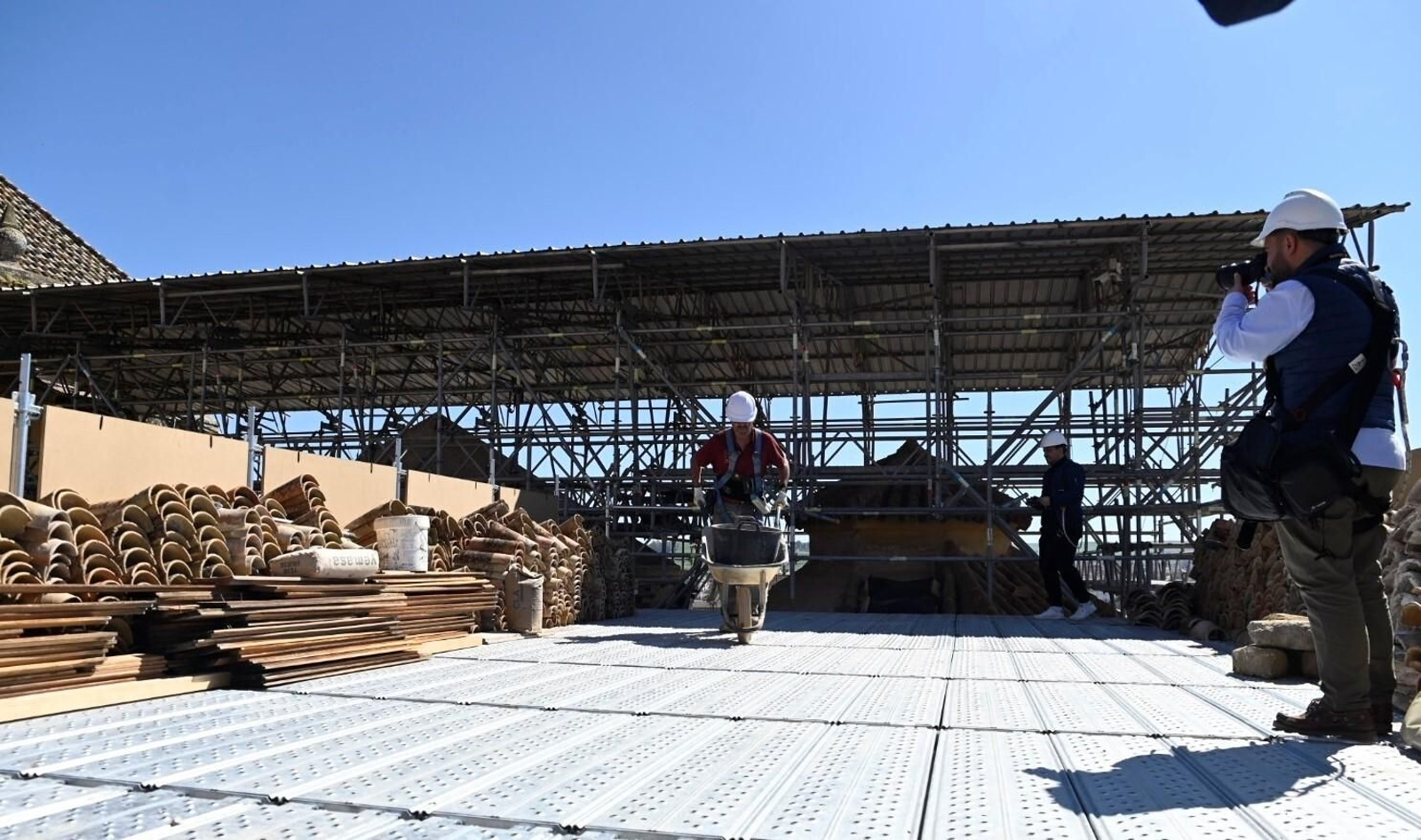 Las obras en la Maqsura de la Mezquita-Catedral, en imágenes