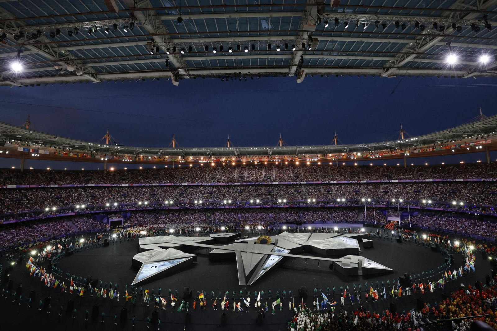 Las fotos de la ceremonia de clausura de los Juegos Olímpicos París 2024