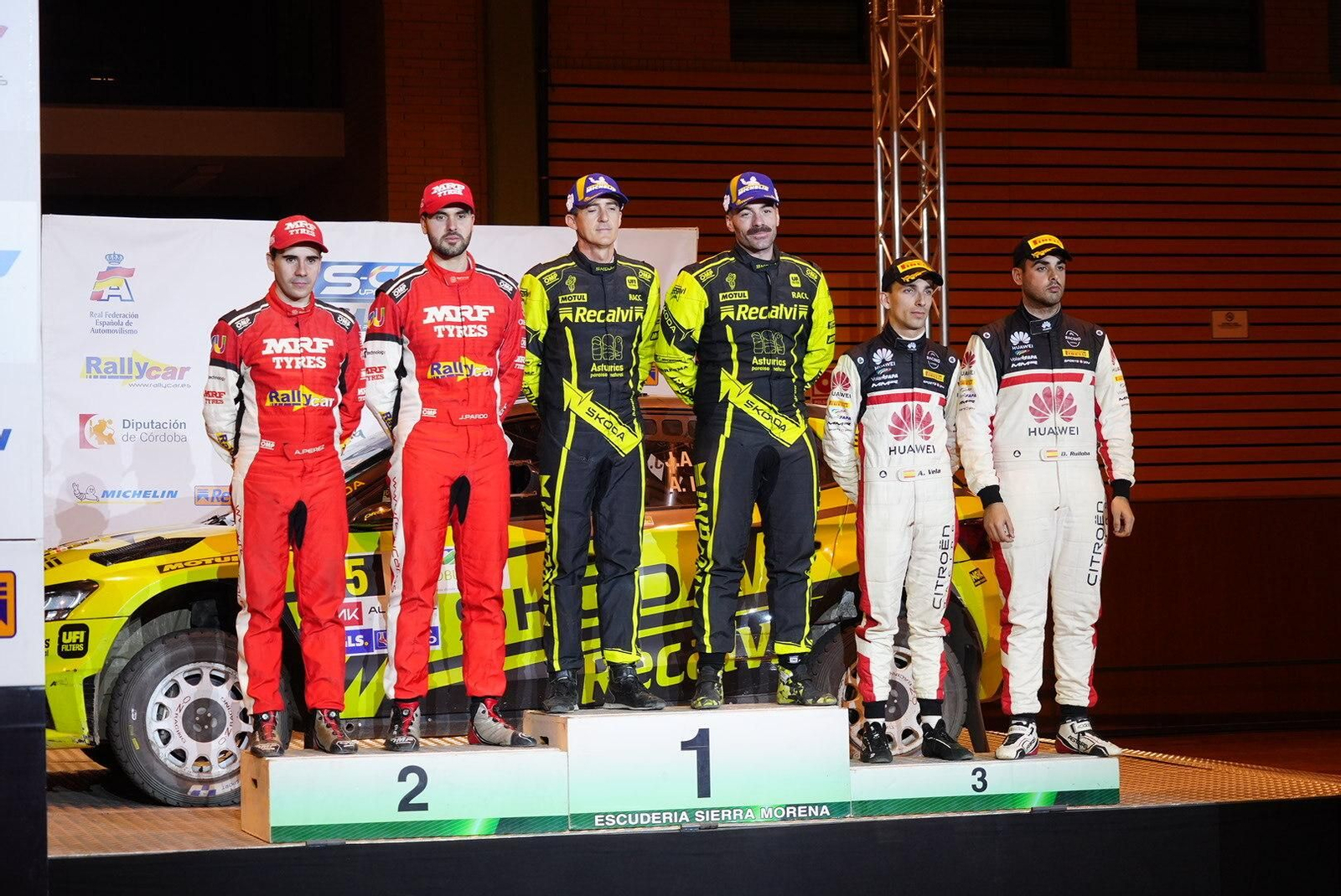 Las mejores imágenes de la entrega de premios del Rallye Ciudad de Pozoblanco
