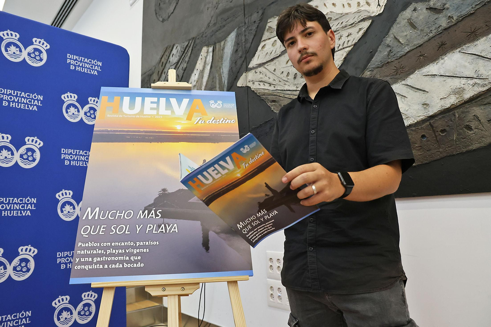 Imágenes de la presentación de la revista de Turismo "Huelva Tu Destino"