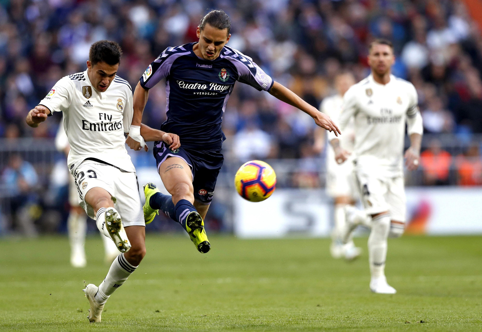 El Real Madrid-Valladolid, en imágenes
