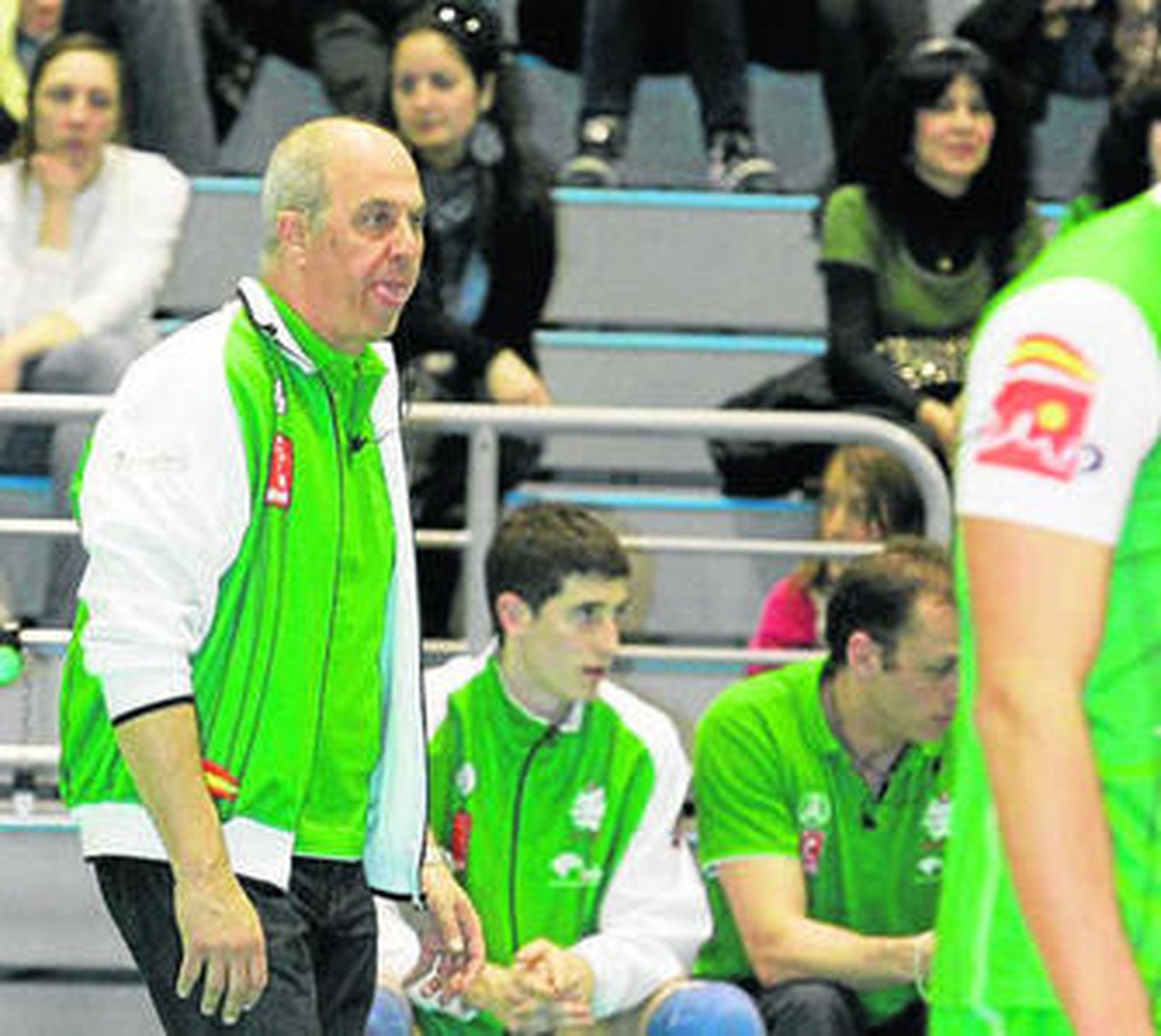 Axel Mondi, entrenador del Unicaja Almería.