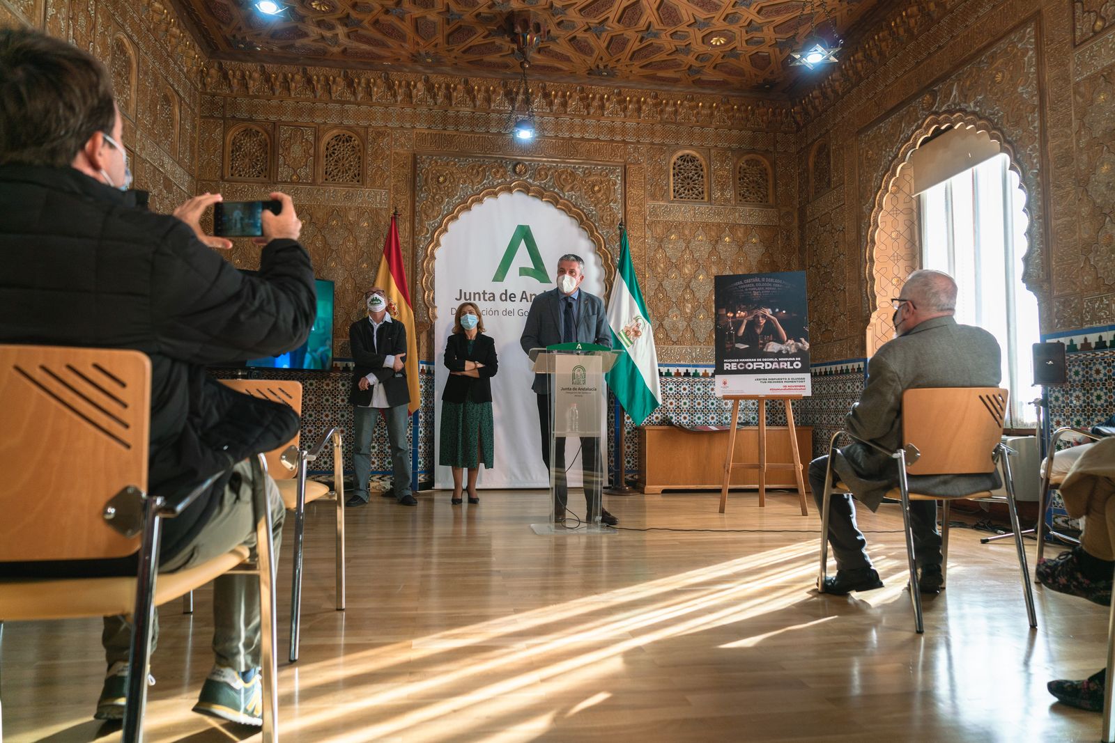 Presentación de la campaña por el Día sin Alcohol