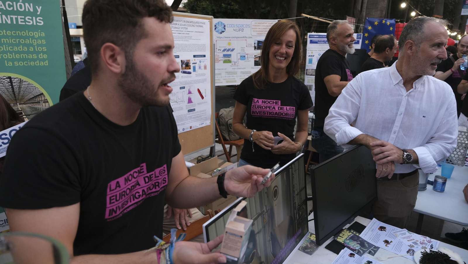 La Noche Europea de los Investigadores en imágenes