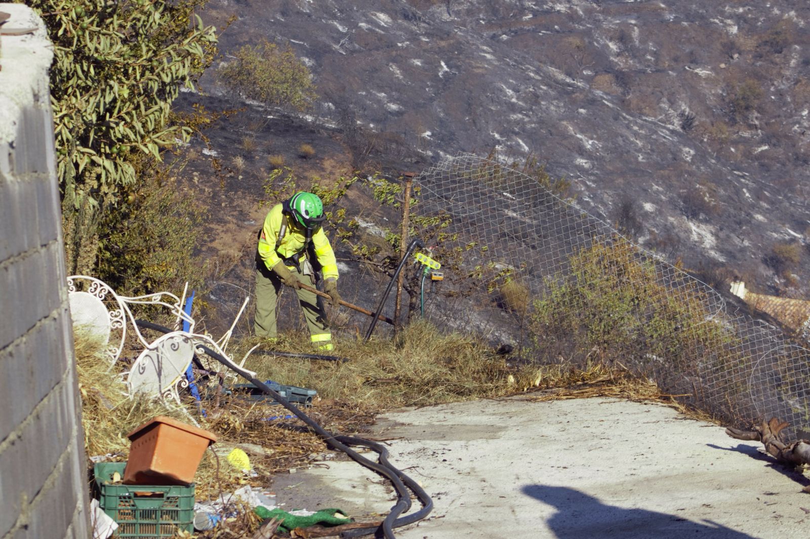 Galería de imágenes del incendio forestal de Almuñécar e Ítrabo