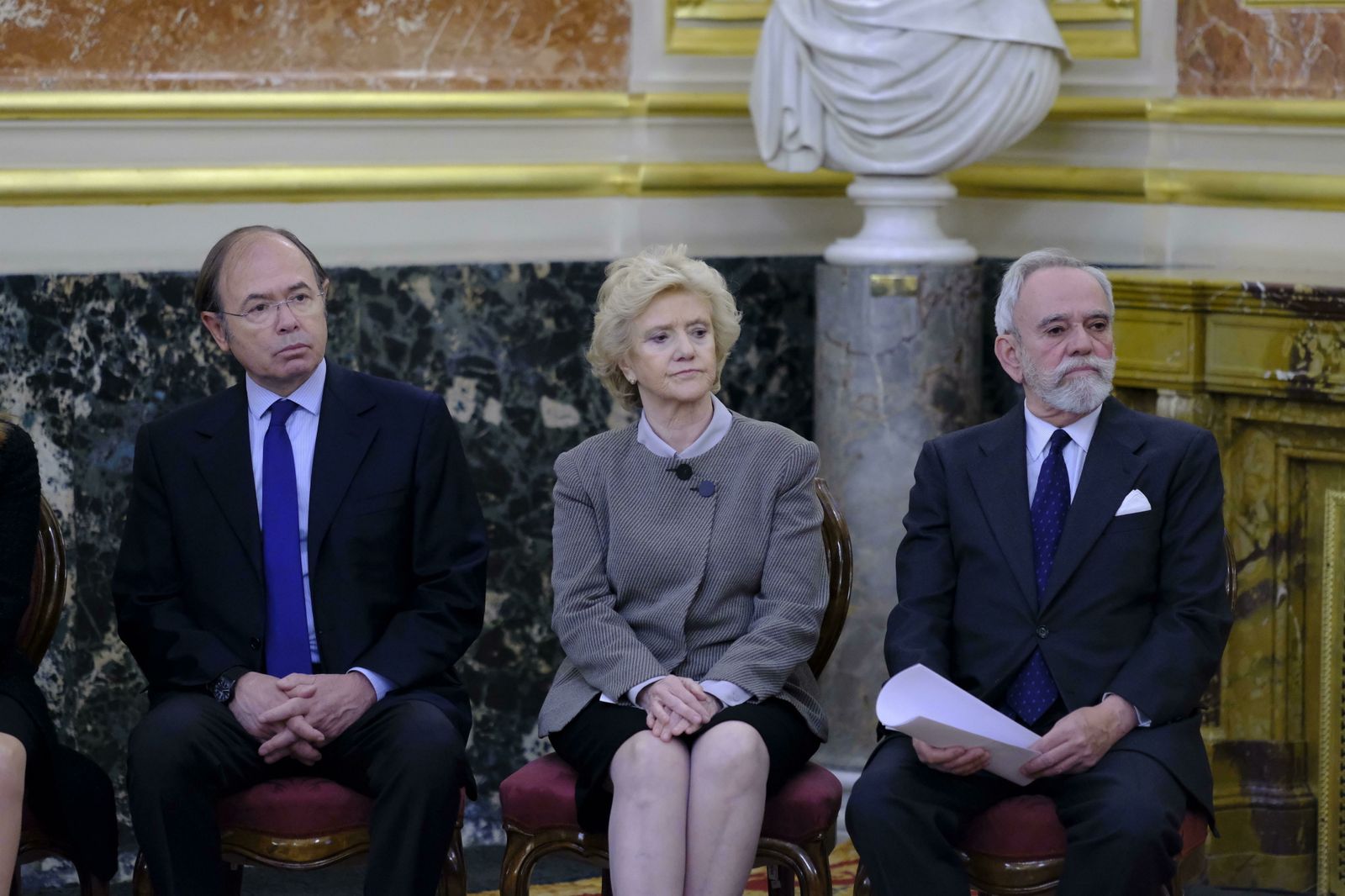 Las imágenes del homenaje a Pérez Llorca en el Congreso