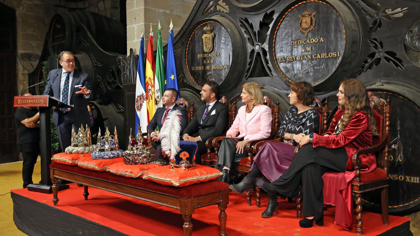 Imágenes de la presentación de los Reyes Magos de Jerez 2025