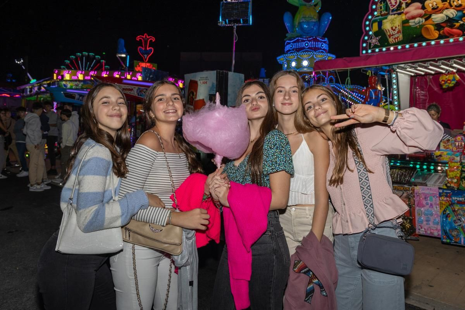 Feria de noche de San Lucas, en imágenes