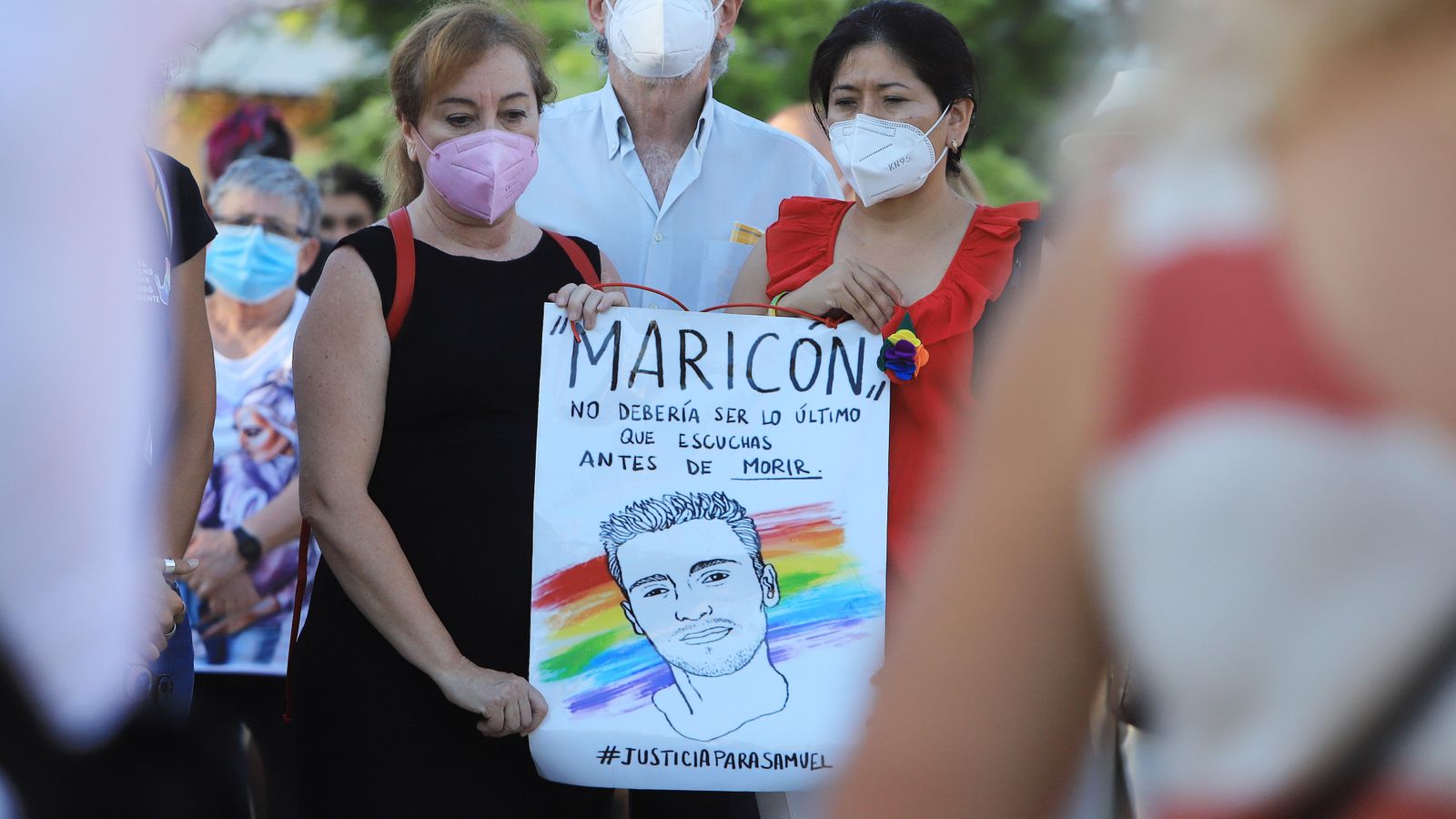 Concentración en Jerez contra la LGTBIQA+fobia