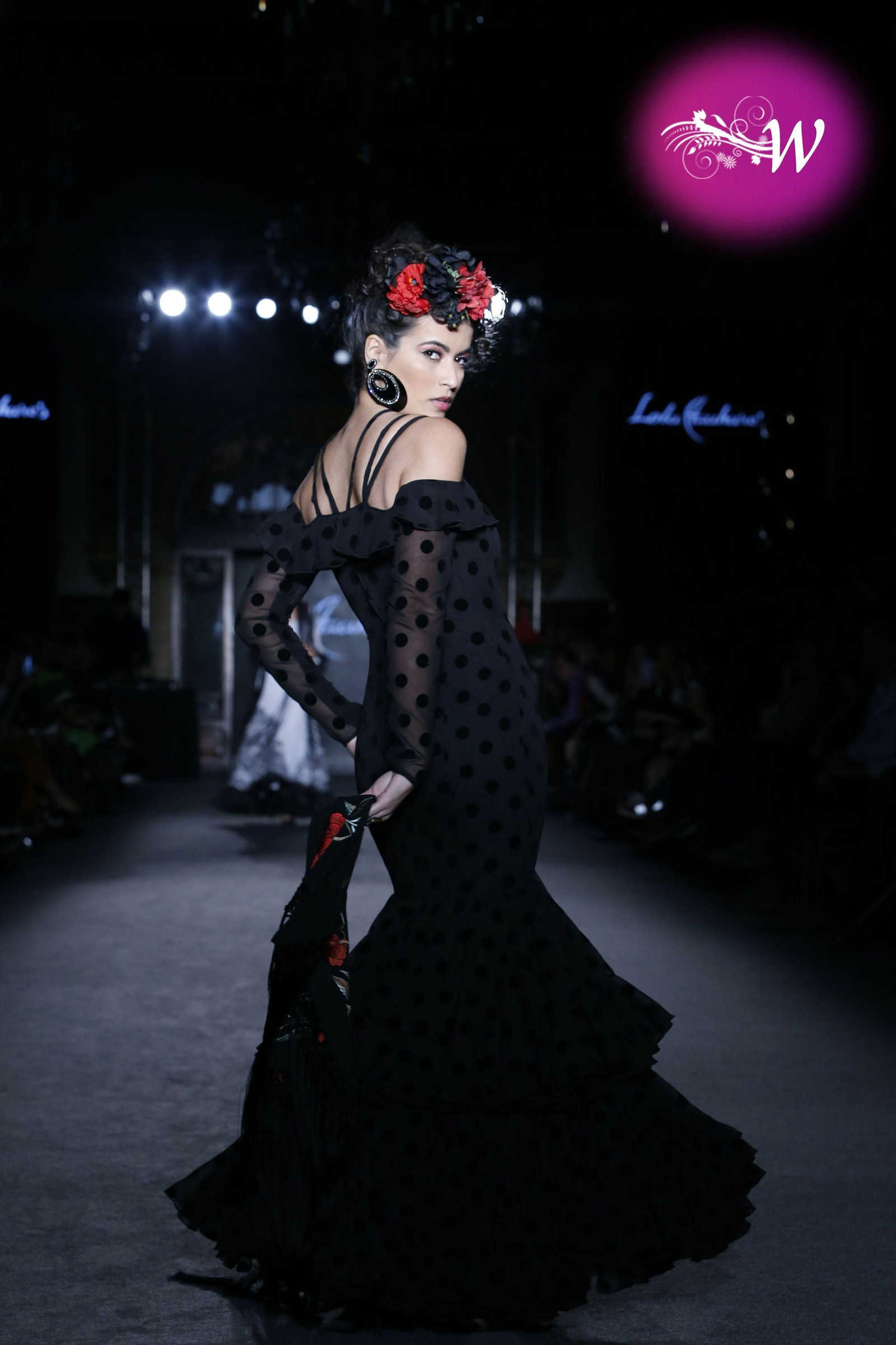 Lola Azahares en We Love Flamenco 2020, todas las fotos del desfile