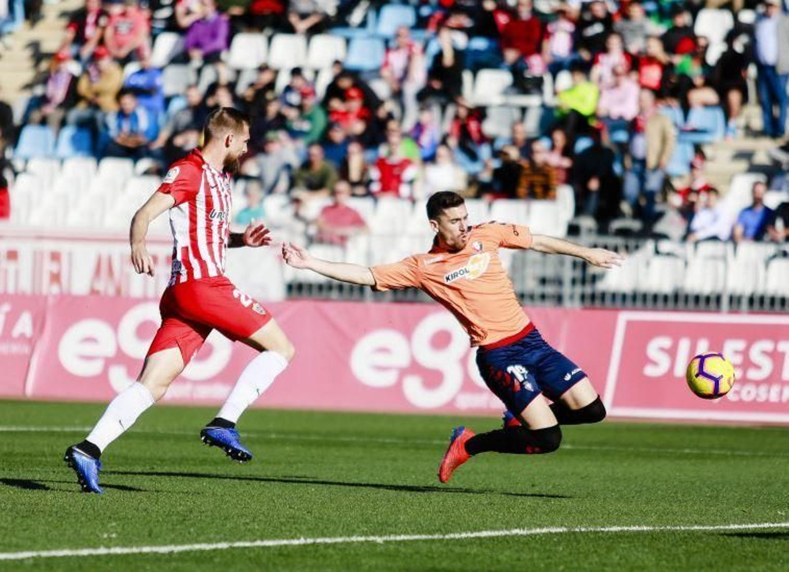 Jugada de ataque osasunista.