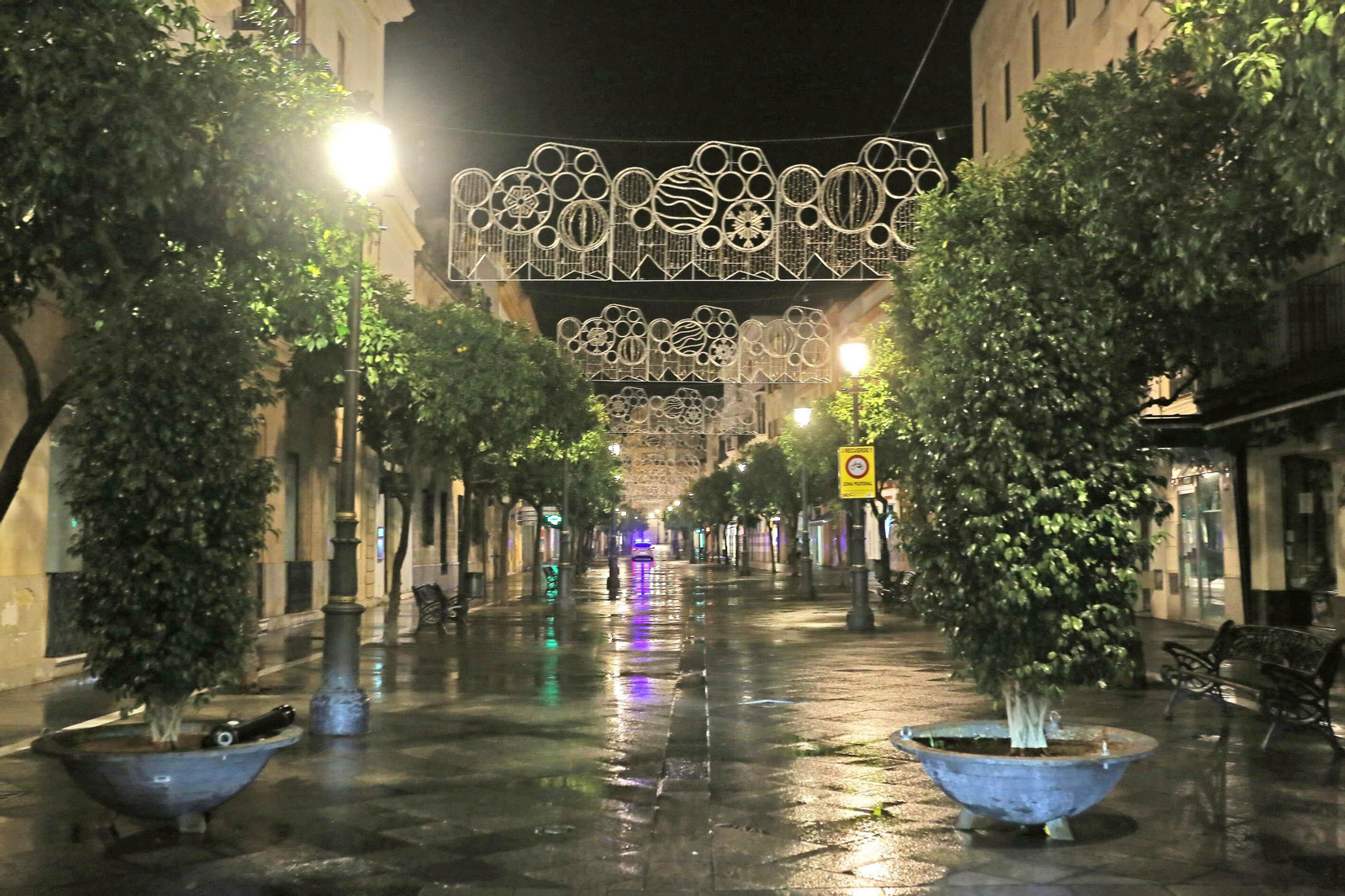Coronavirus:Toque de queda en Jerez