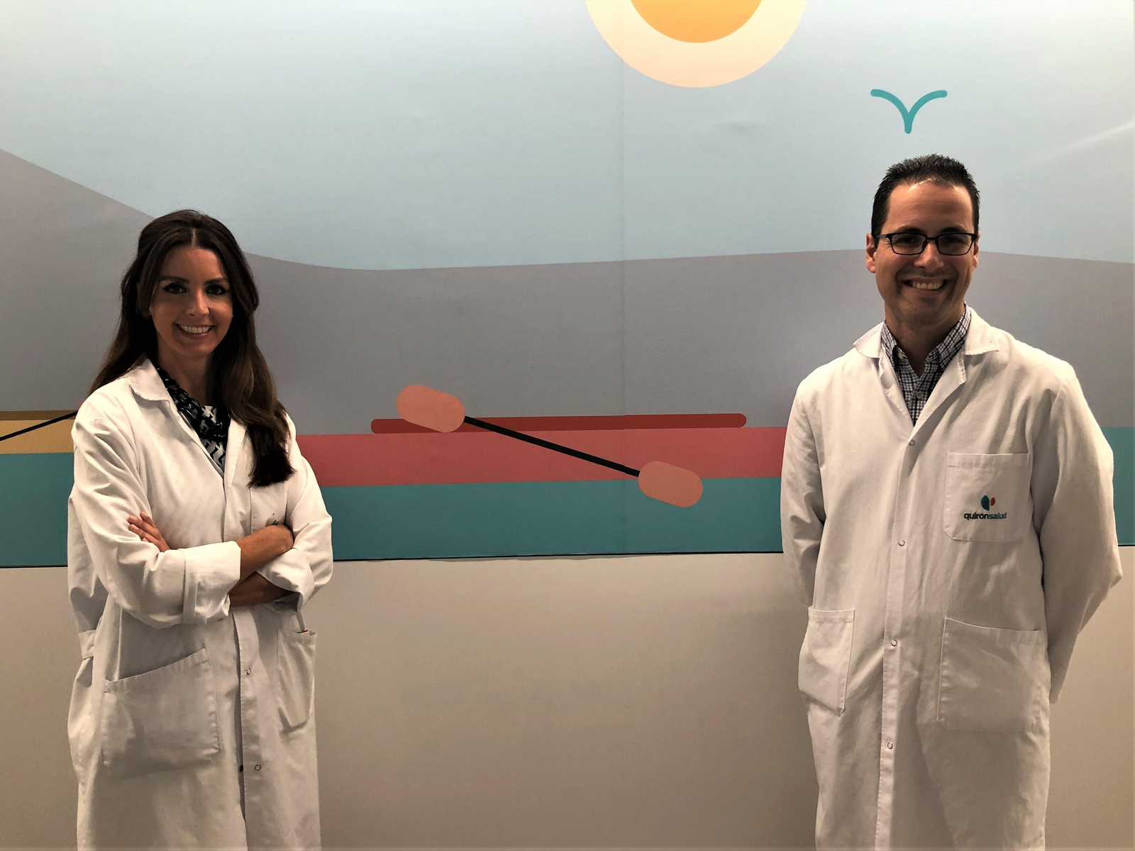 Victoria Jiménez y Daniel Ruiz.