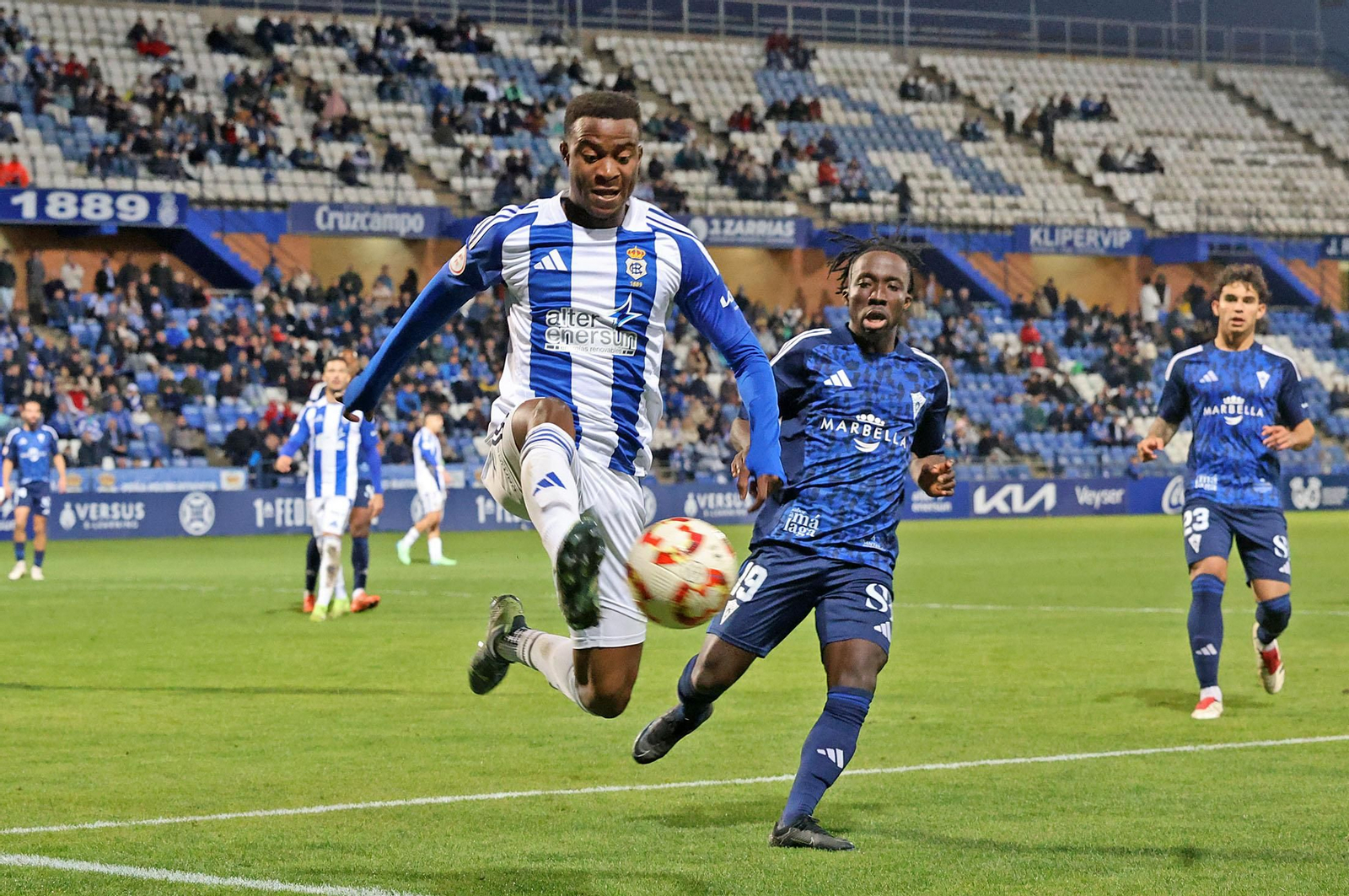 Imágenes del Recreativo de Huelva-Marbella FC