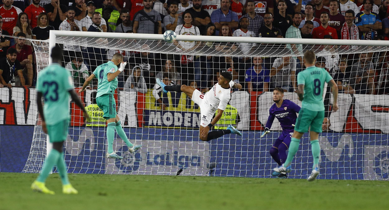 Las imágenes del Sevilla-Real Madrid