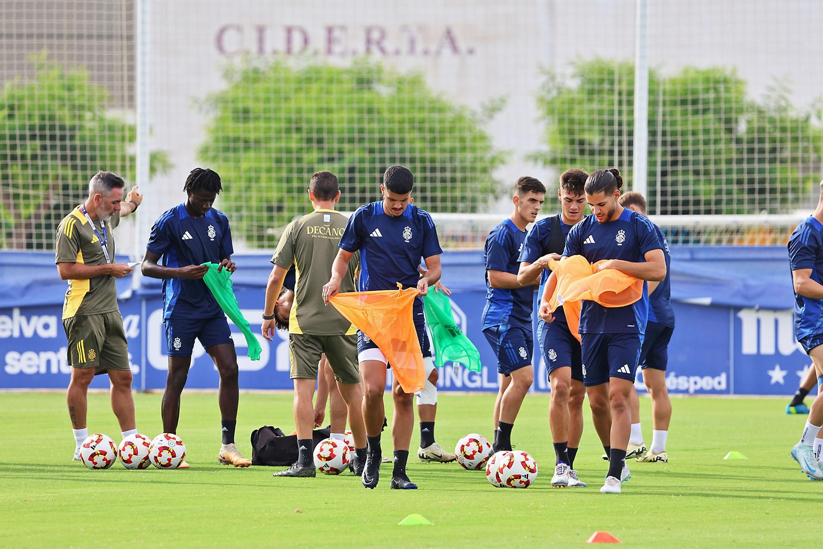 Entrenamiento del Recreativo de Huelva