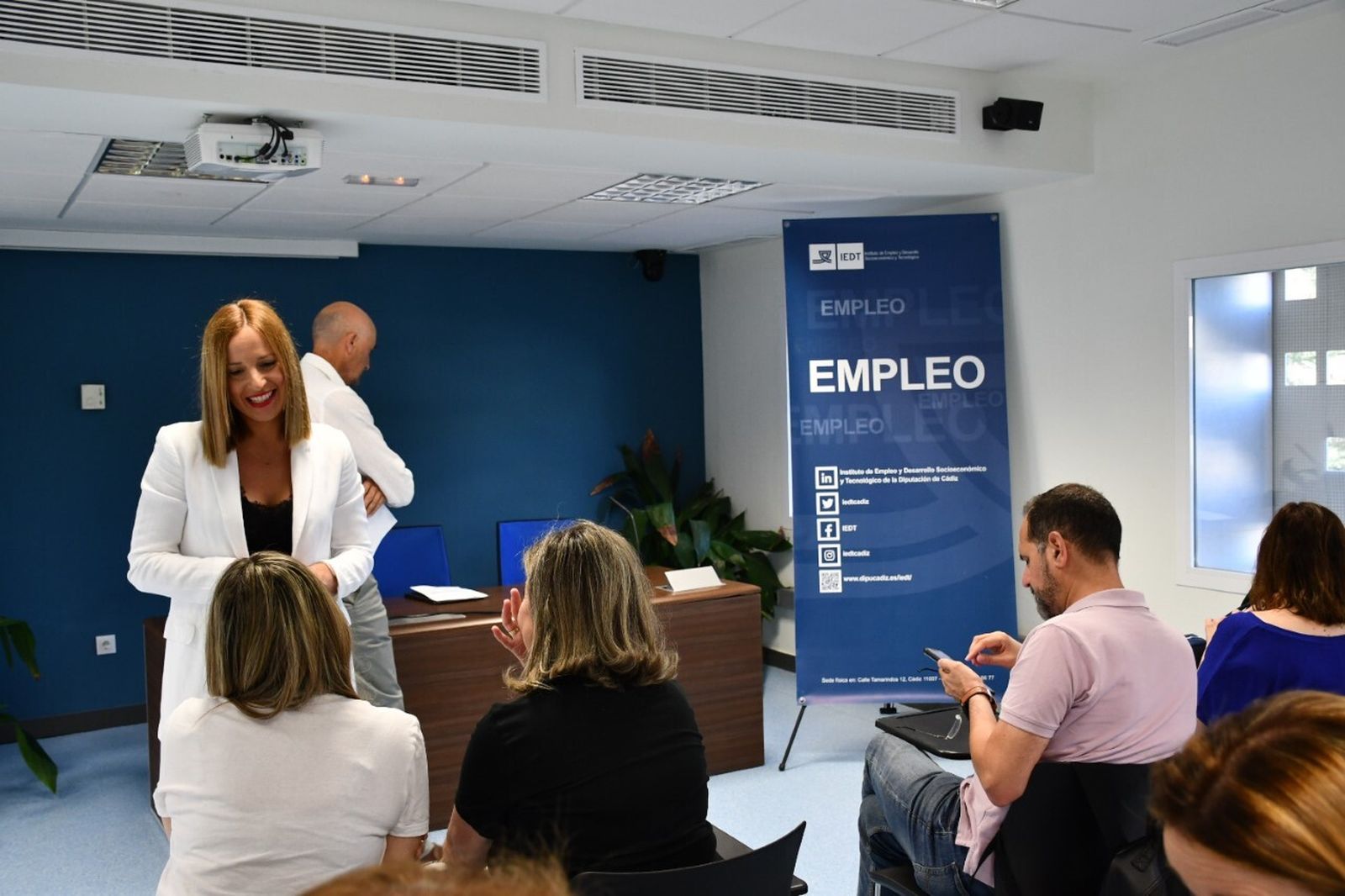 Ana Carrera en la clausura de Andalucía Orienta