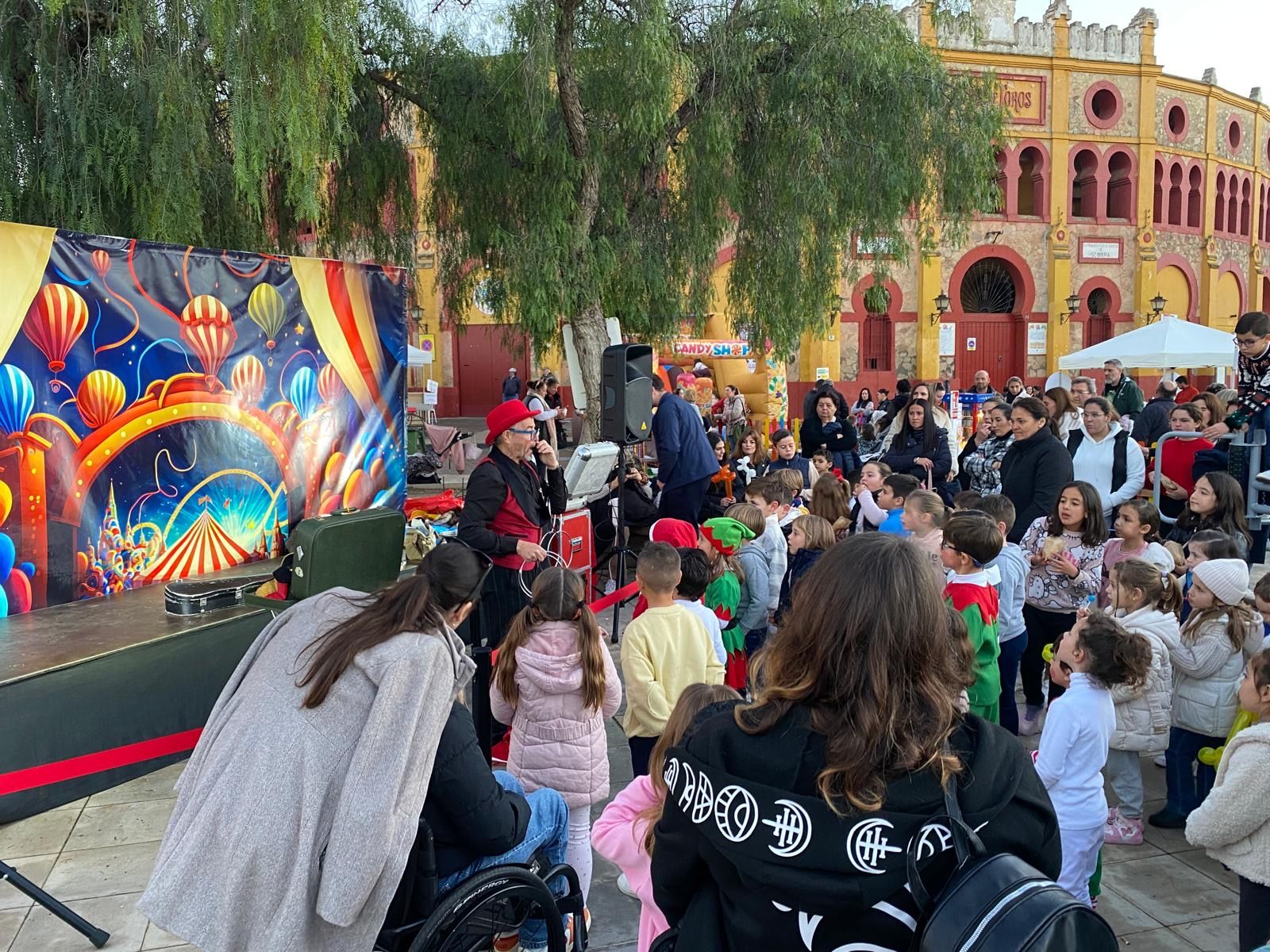 Actividades de Navidad en la barriada de El Pino.