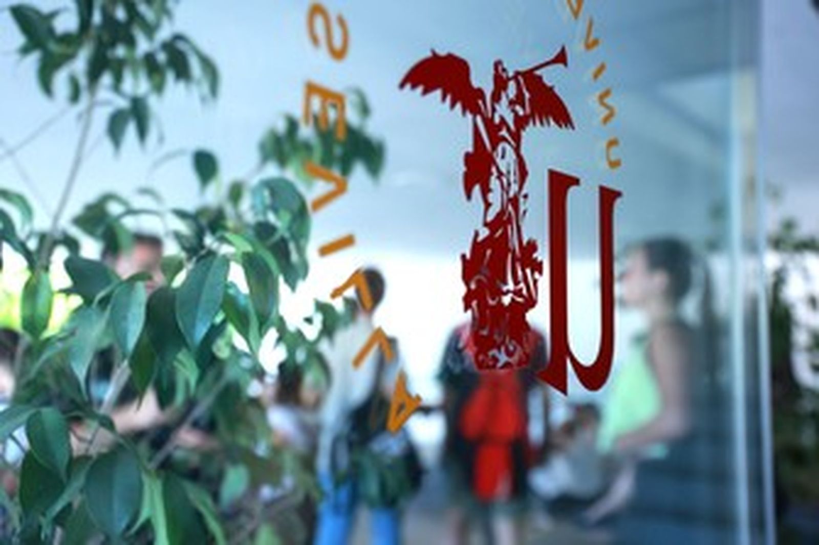 El logotipo de la Universidad de Sevilla.