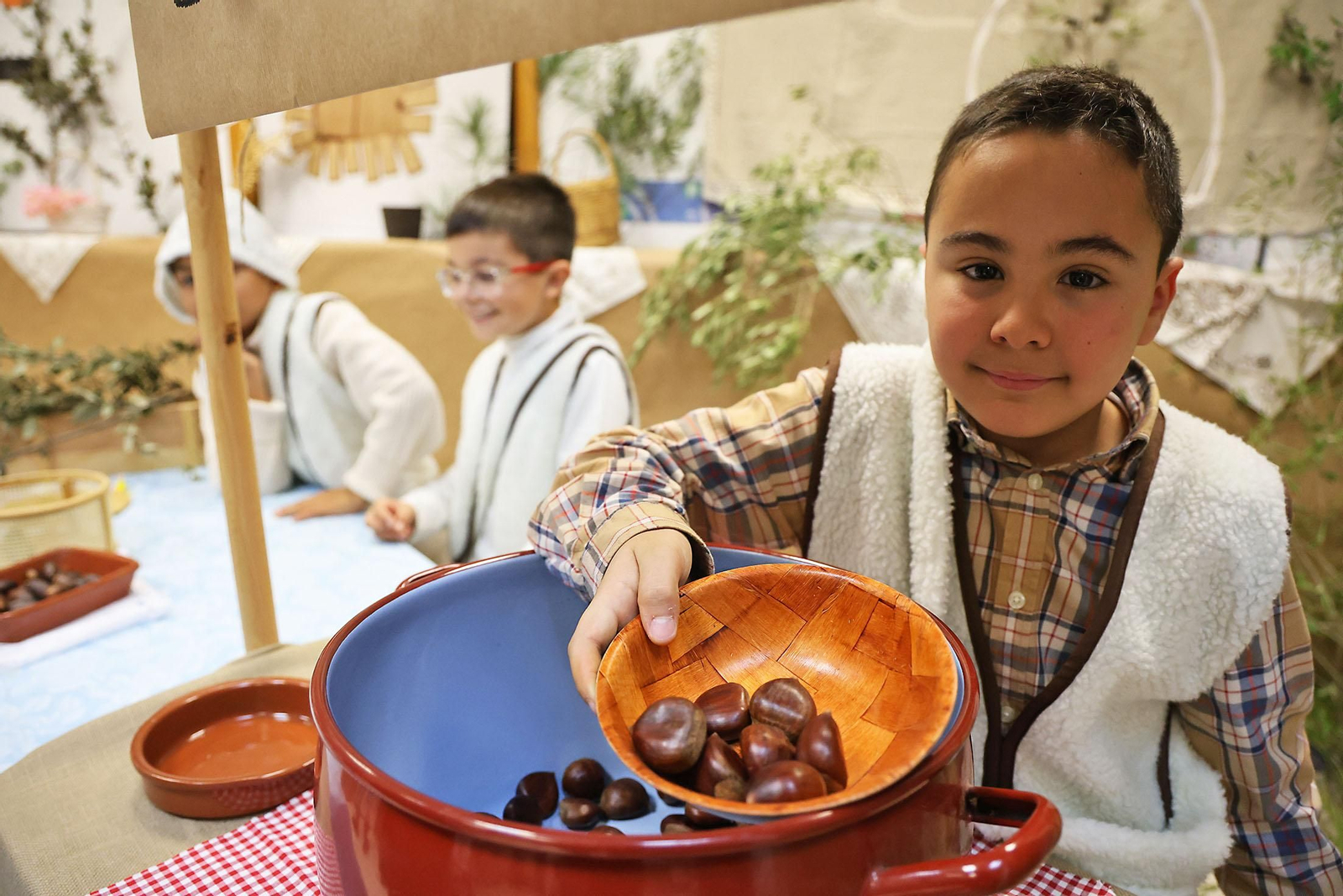 El impresionante Belén viviente del CEIP 12 de Octubre