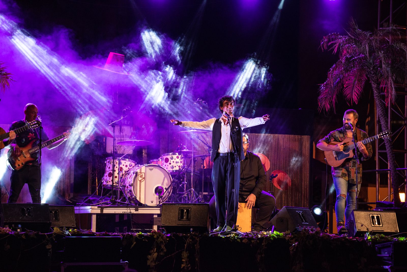 Un momento de la actuación de Tomasito en González Byass