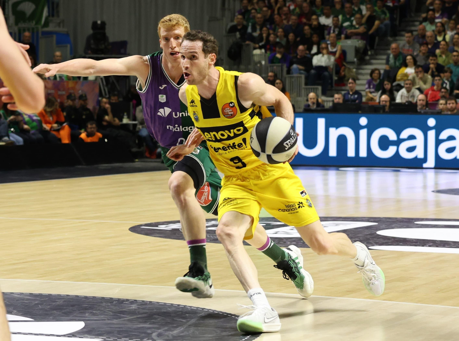El Unicaja - Lenovo Tenerife de la Copa del Rey, en fotos