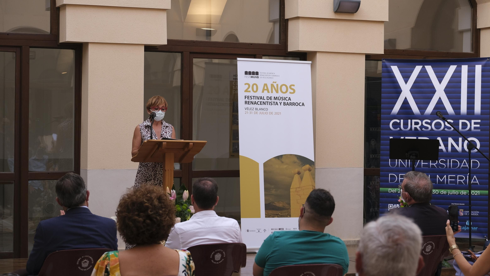 Fotogalería inauguración oficial Festival de Música Renacentista y Barroca de Vélez Blanco.
