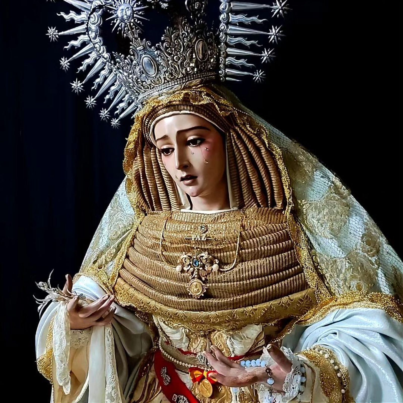 La Virgen de la Paz, que cumple XXV años de su bendición
