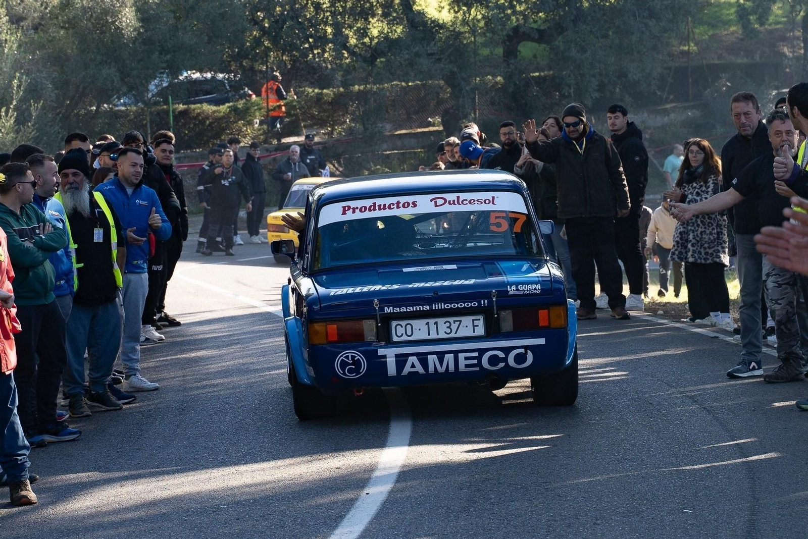 El espectacular arranque de la Subida a Trassierra, en imágenes