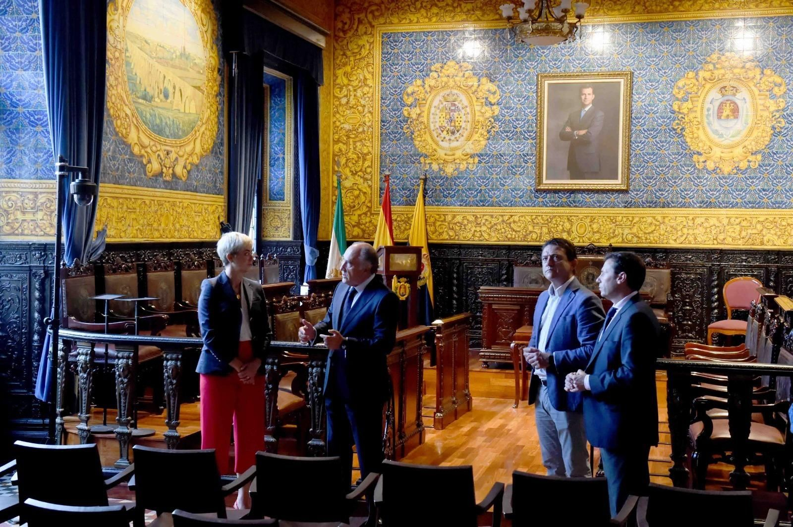 Un momento del encuentro.