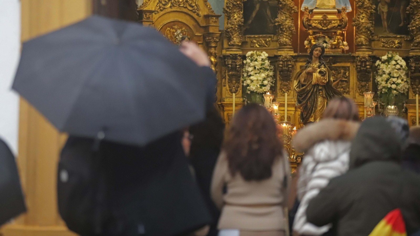 Fotos de la veneración de la Inmaculada Concepción en La Línea