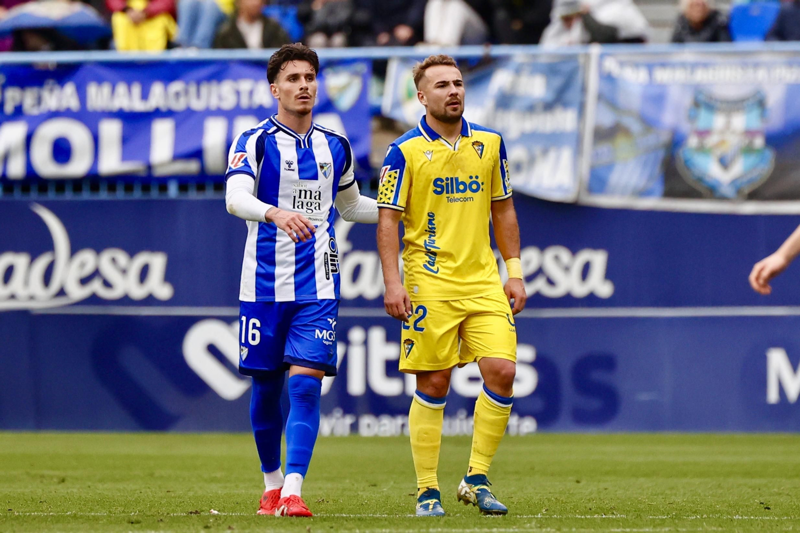 El Málaga CF-Cádiz, en fotos