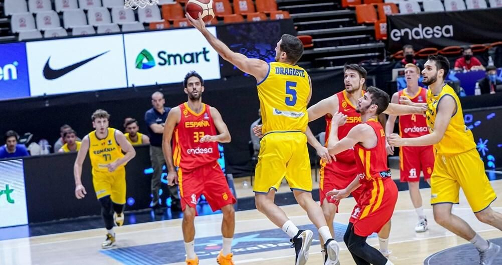 Las fotos del España-Rumanía