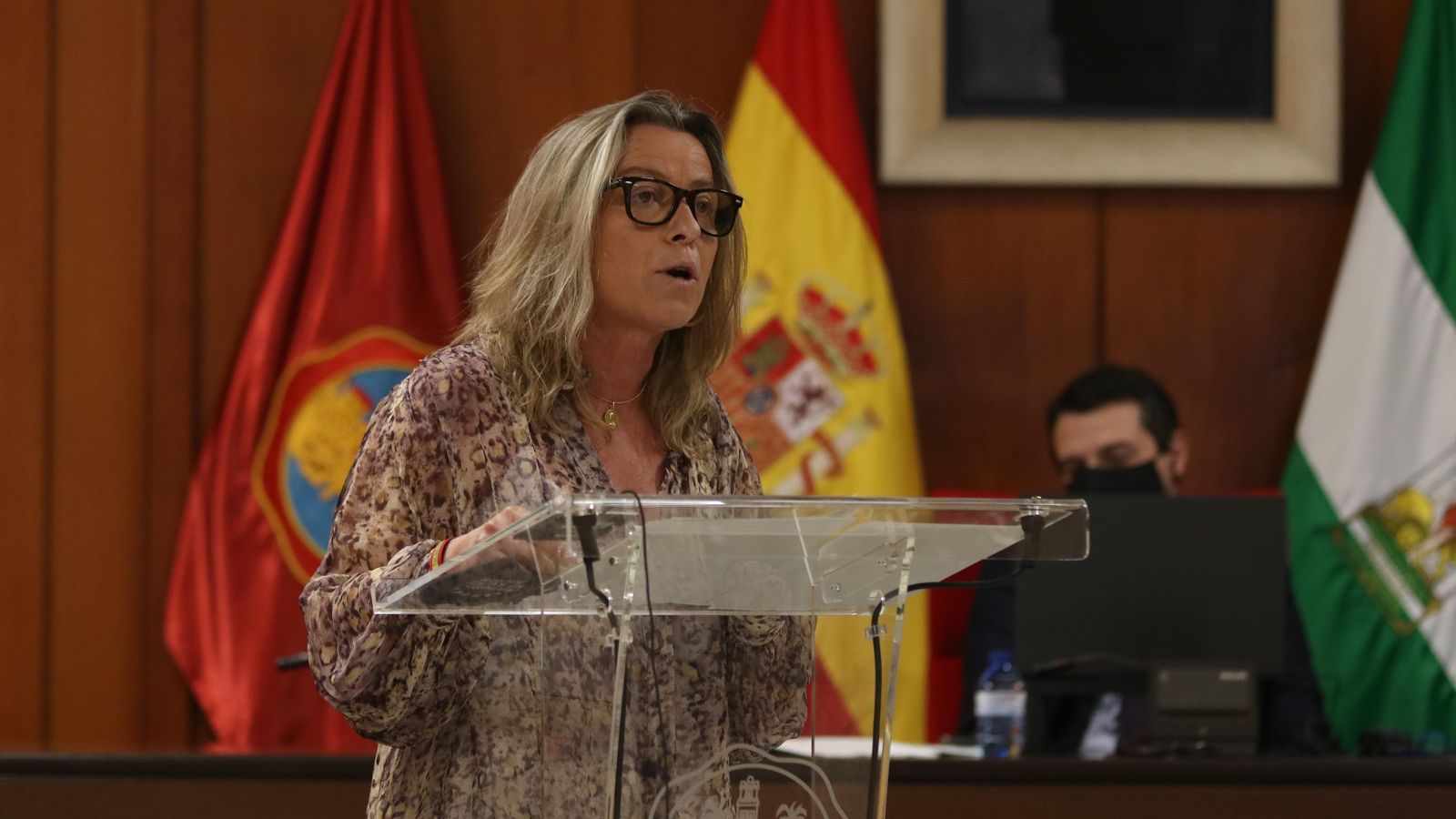 La portavoz de Cs, Isabel Albás.