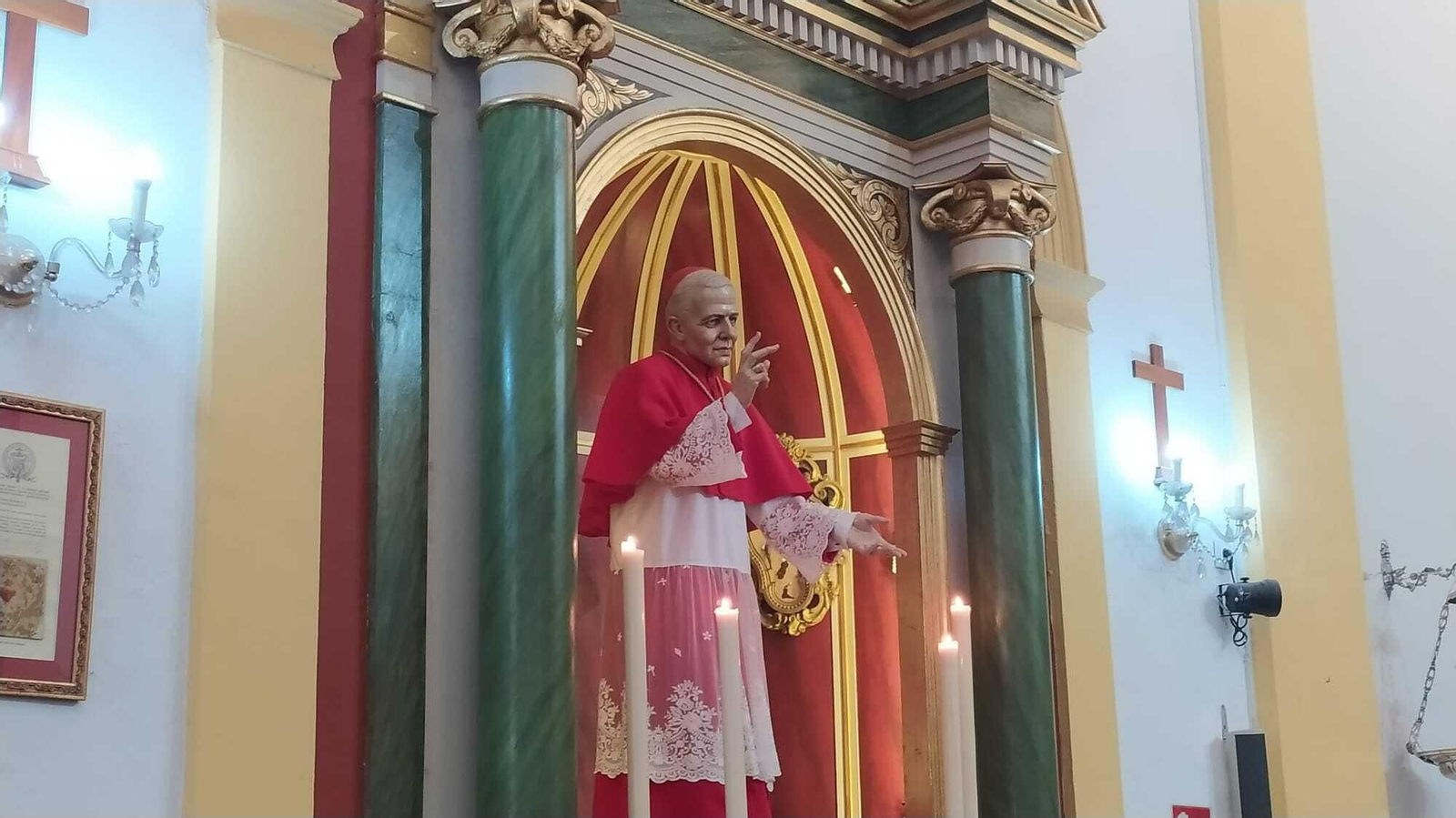 Bendecida la nueva imagen del Beato Marcelo Spínola en San Fernando.