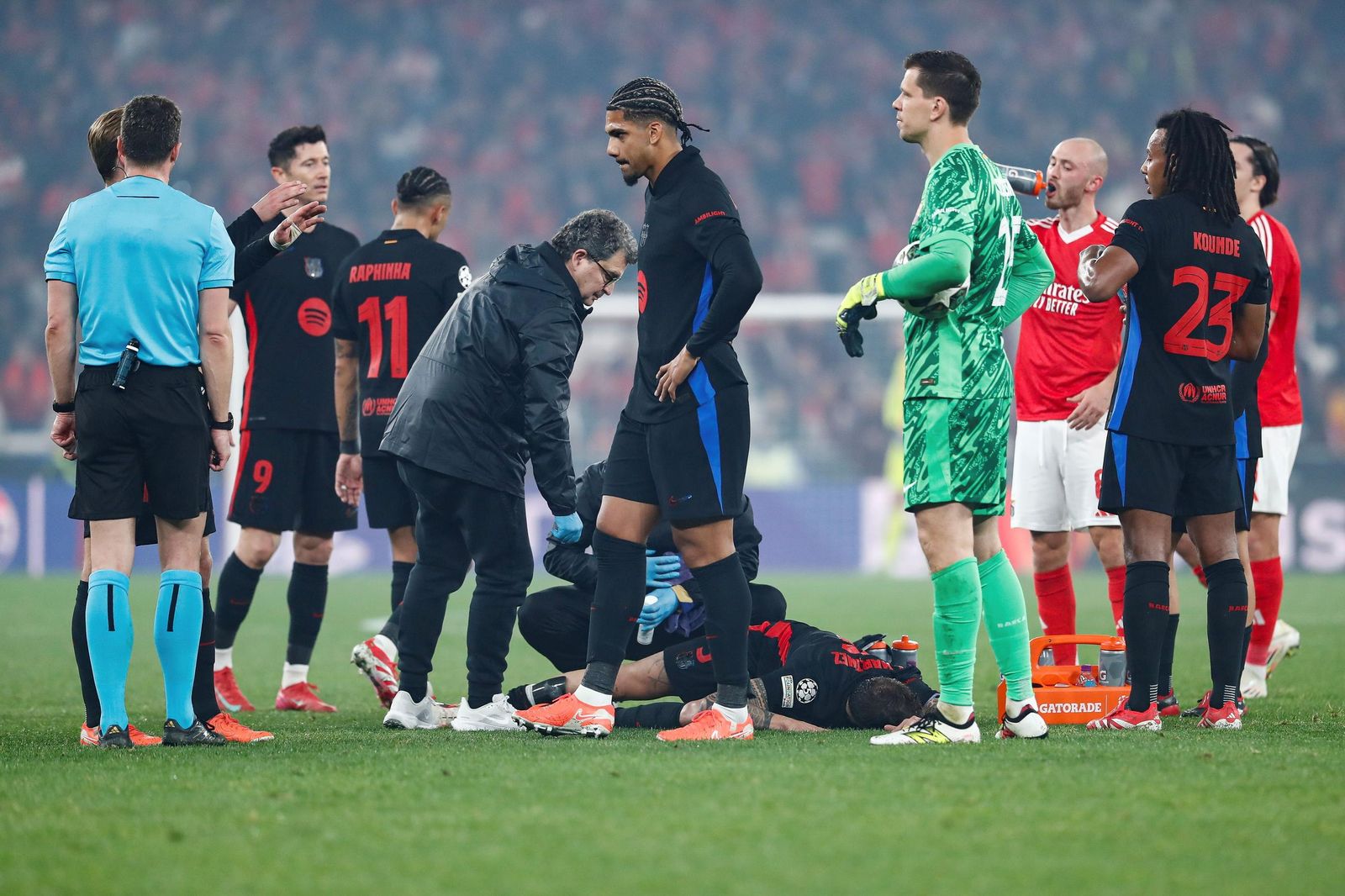 Las fotos del Benfica - Barcelona