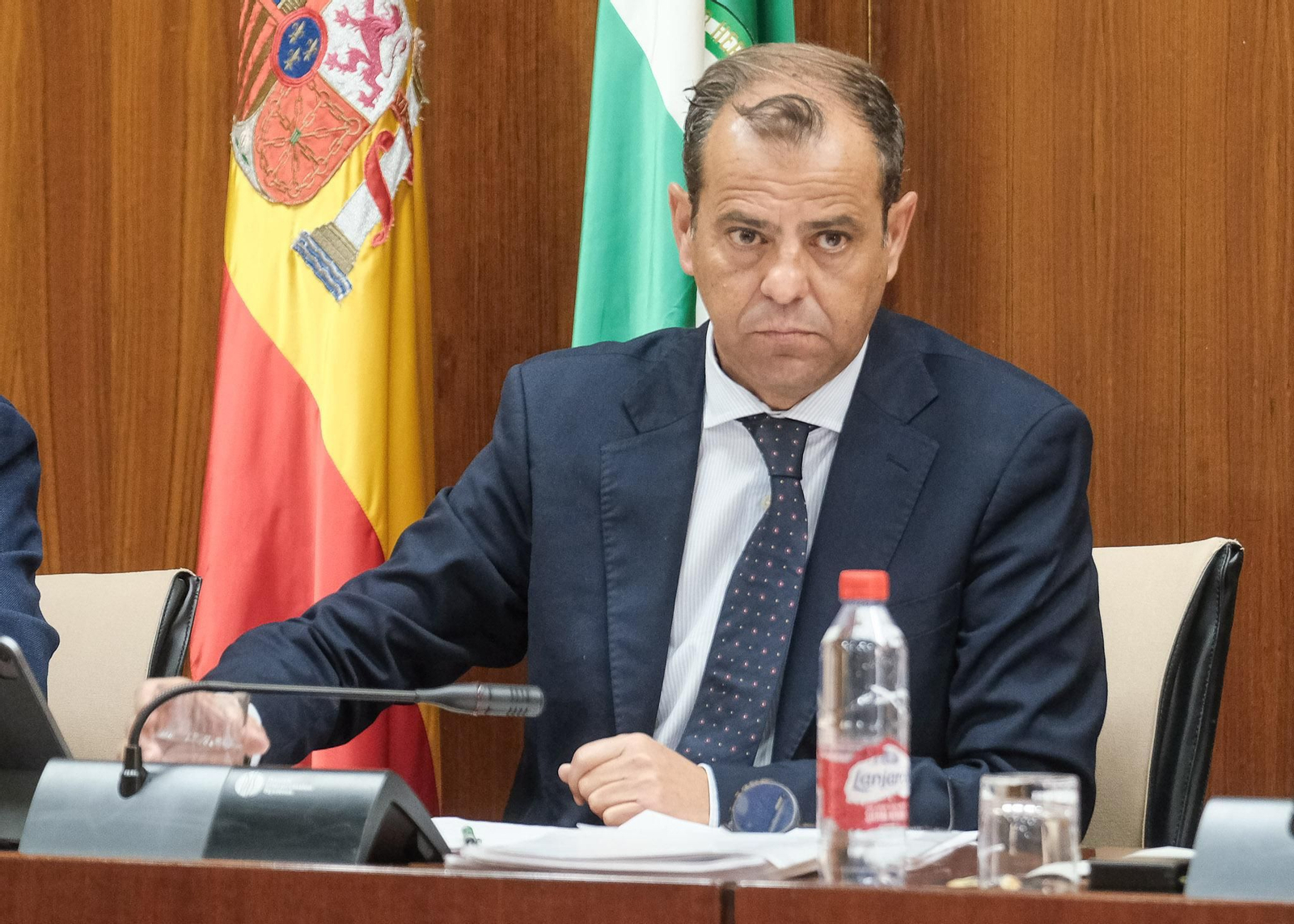 Juan de Dios Mellado,  director general de la Radio Televisión de Andalucía.