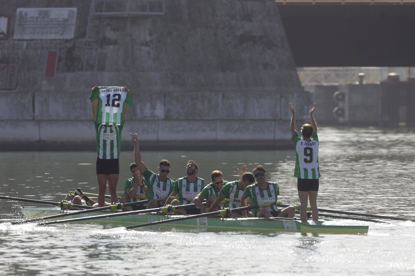 Las mejores imágenes de la Regata Sevilla-Betis