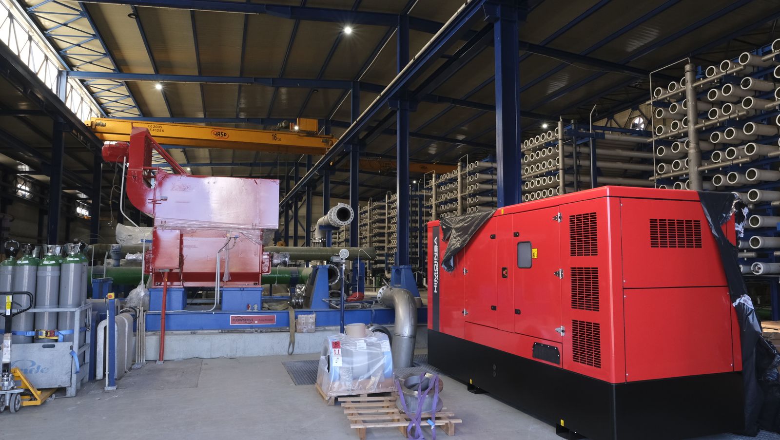 Visita a la desaladora Mar de Alborán.